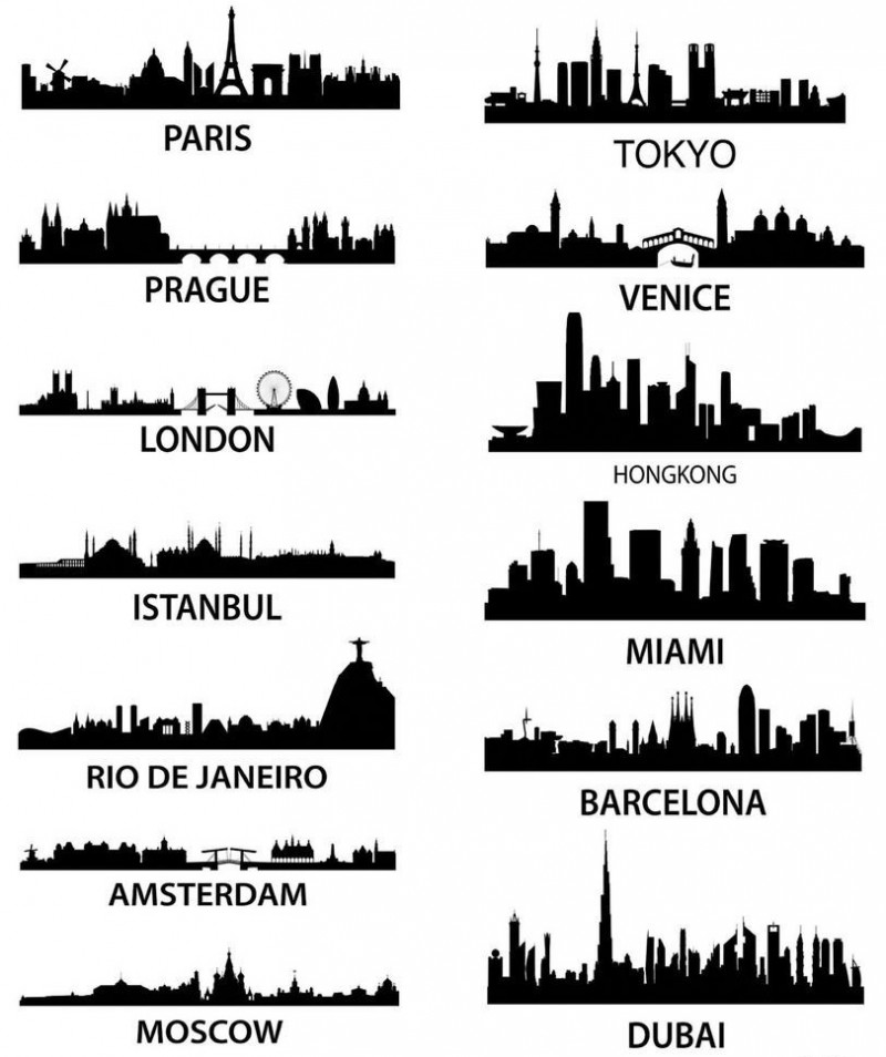 Free London Skyline Silhouette Tattoo, Download Free London Skyline Silhouette Tattoo Png Images, Free Cliparts On Clipart Library 954_x_800_jpg