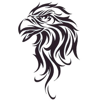 Eagle Tribal Tattoo Designs - Clip Art Library 350_x_350_jpg