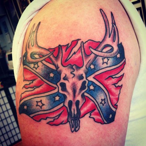 30 Dessins De Tatouages De Crâne De Cerf Avec Le Sens - Club Tatouage 500_x_500_jpg
