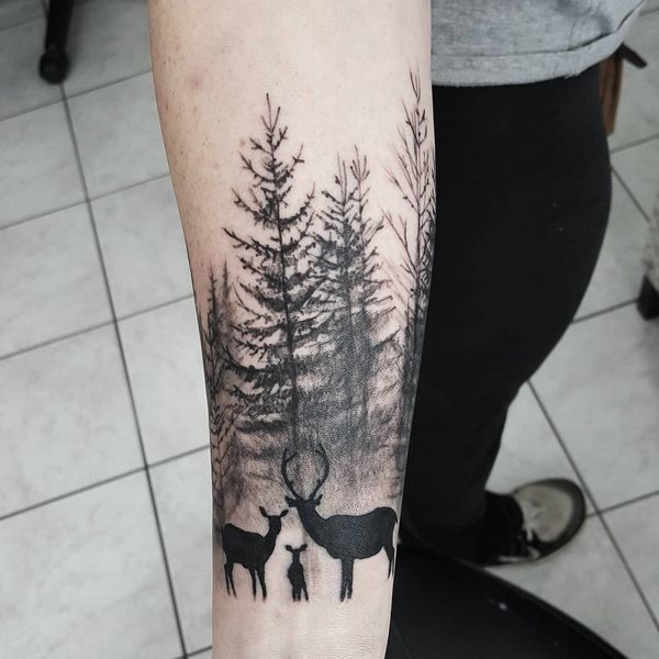 Les Meilleures Idées De Tatouage Deer De Tous Les Temps - Club Tatouage 600_x_600_jpg
