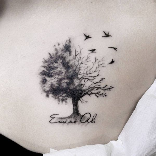 Belles Conceptions De Tatouages D'arbres - Club Tatouage 600_x_600_jpg