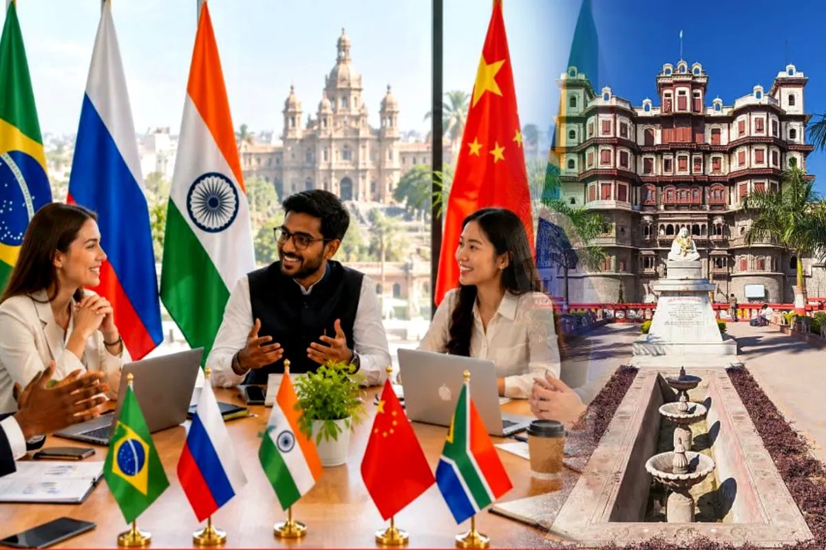 इंदौर में दो दिन ब्रिक्स देशों की इंटरनेशनल बैठक, इनोवेशन, स्टार्टअप और डेवलपमेंट पर होगा मंथन | 2 Day Brics Summit Indore International Meeting Deliberation To Focus On Innovation Startups And Development इंदौर में दो दिन ब्रिक्स देशों की इंटरनेशनल बैठक, इनोवेशन, स्टार्टअप और डेवलपमेंट पर होगा मंथन | 2 Day Brics Summit Indore International Meeting Deliberation To Focus On Innovation Startups And Development