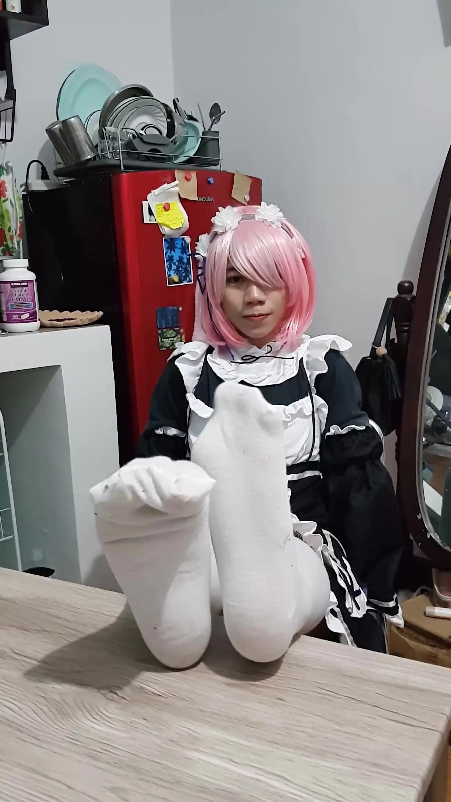 BoundHub - Cute Ram Cosplay tickle