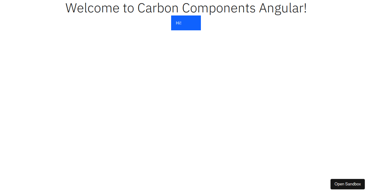 Carbon Icons Angular Examples Codesandbox