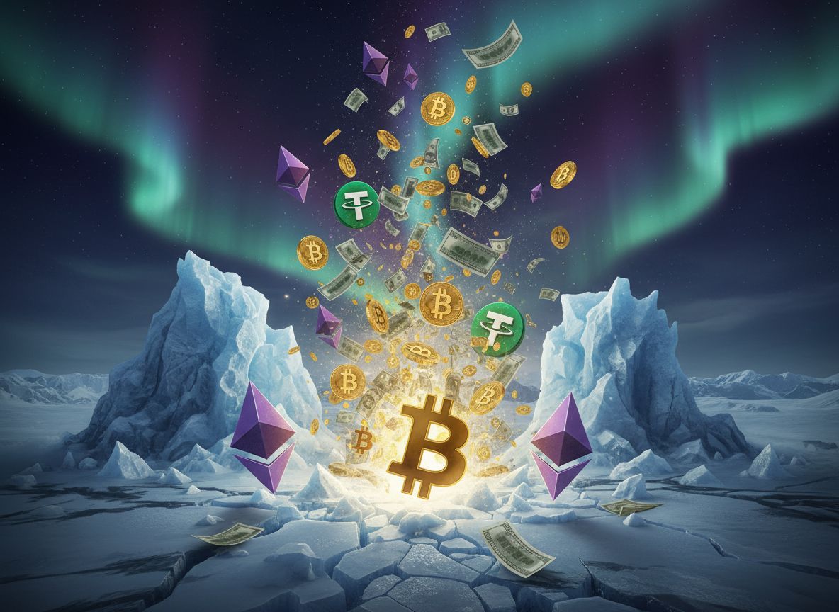 L'escalade au Groenland déclenche un tremblement de terre cryptographique : le Bitcoin s'écrase de 3 500 $ L'escalade au Groenland déclenche un tremblement de terre cryptographique : le Bitcoin s'écrase de 3 500 $