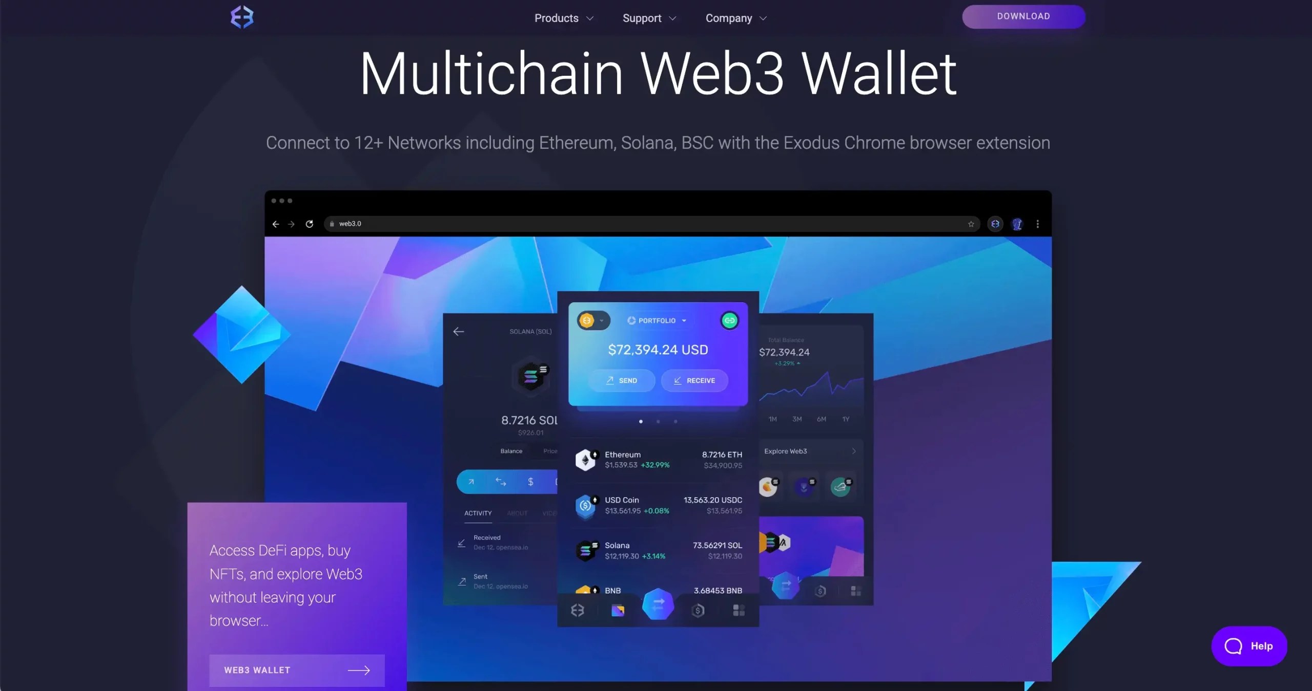 1. Best Ethereum Wallet for Beginners: Exodus