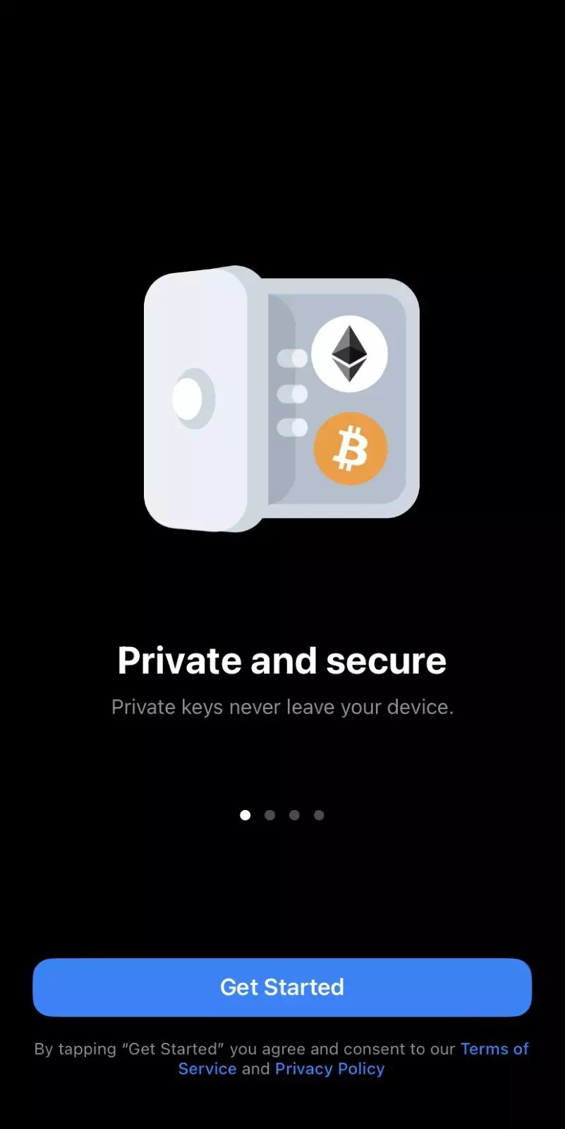 After downloading, you will have to run the app;