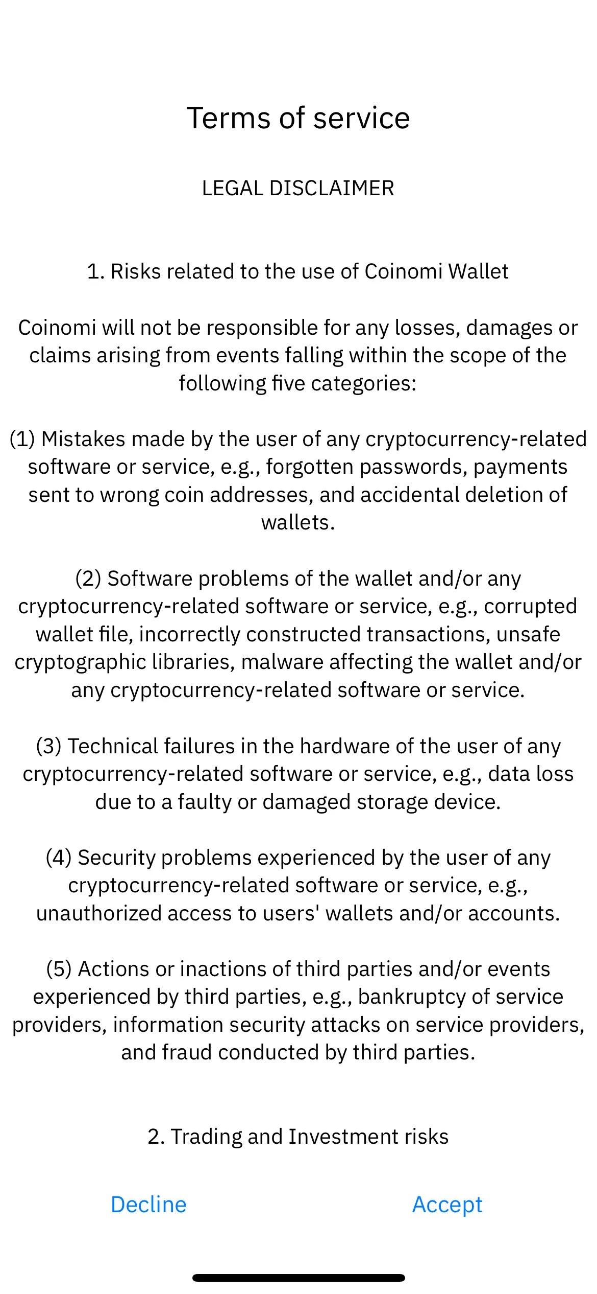 Step 4: Read Carefully the Terms and Conditions