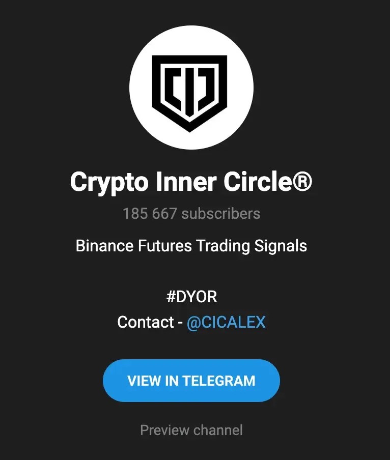 6. Crypto Inner Circle