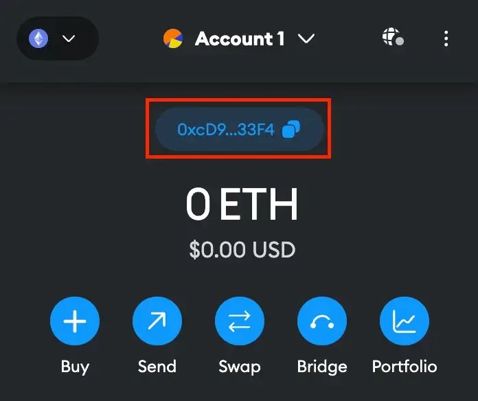 Step 4. Withdraw to MetaMask on Ethereum