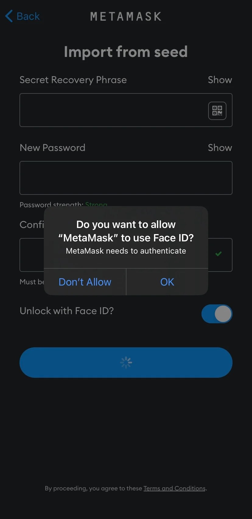 Step 7: Click on “Import”