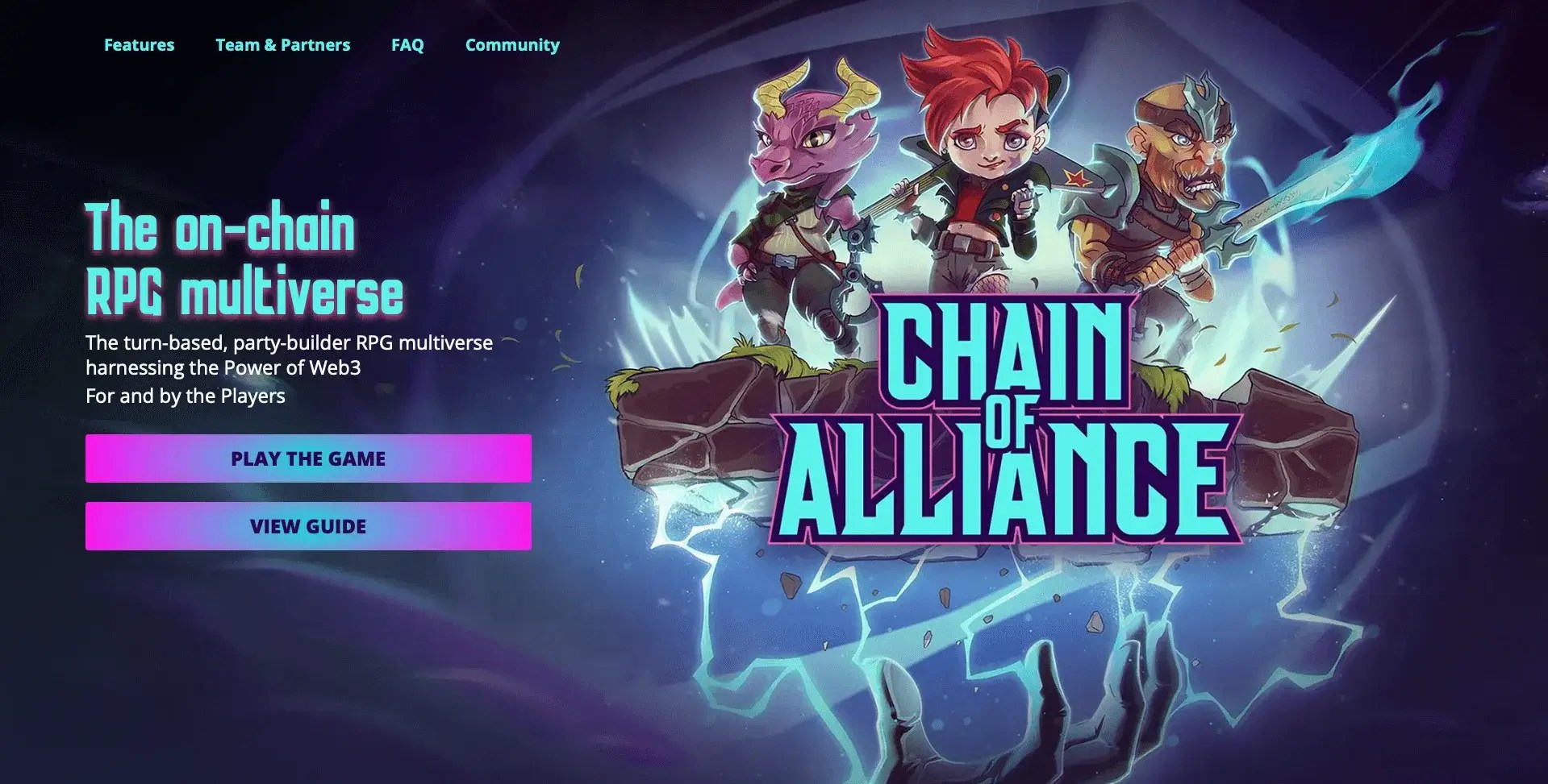Chain of Alliance Platform