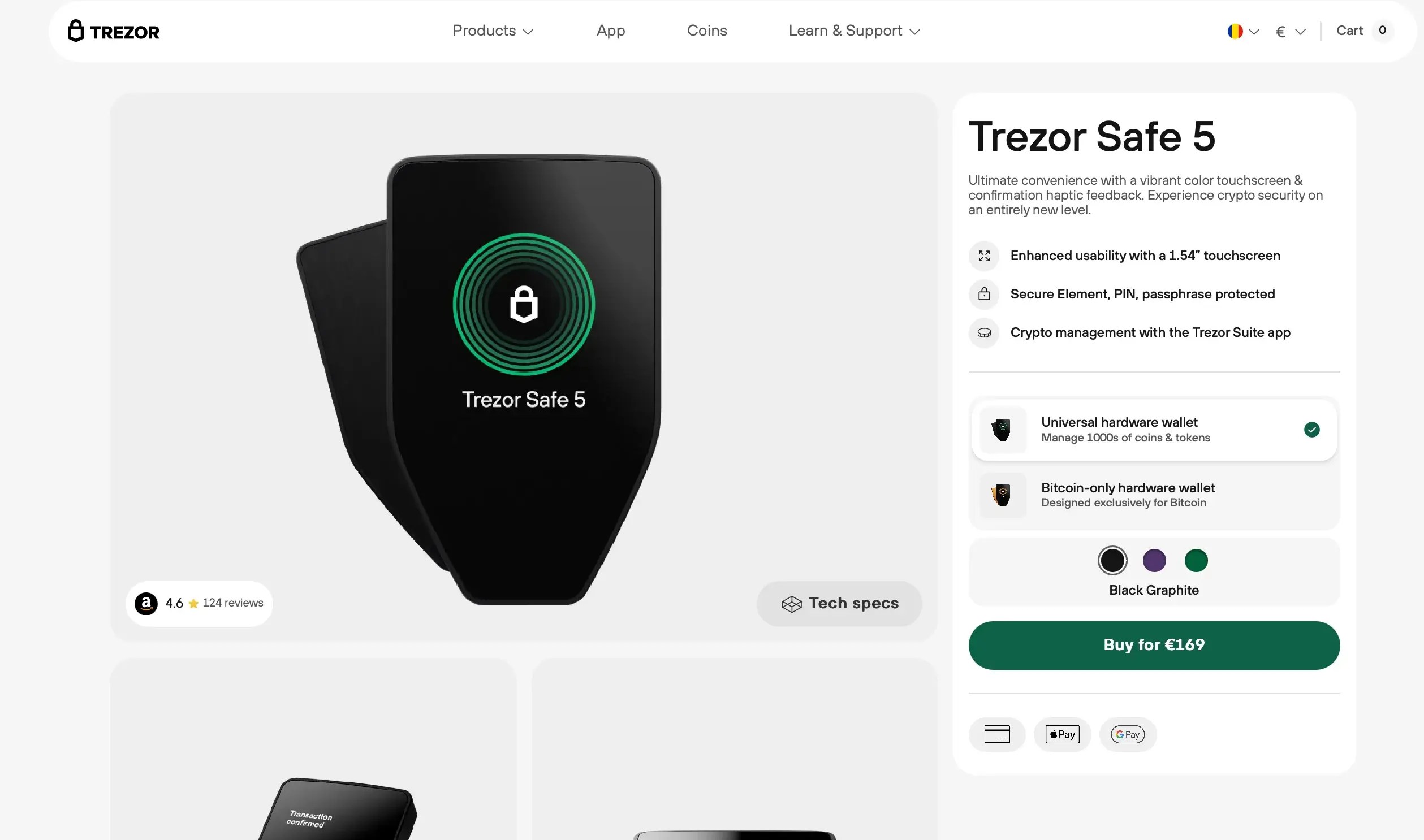 2. Trezor Safe 5