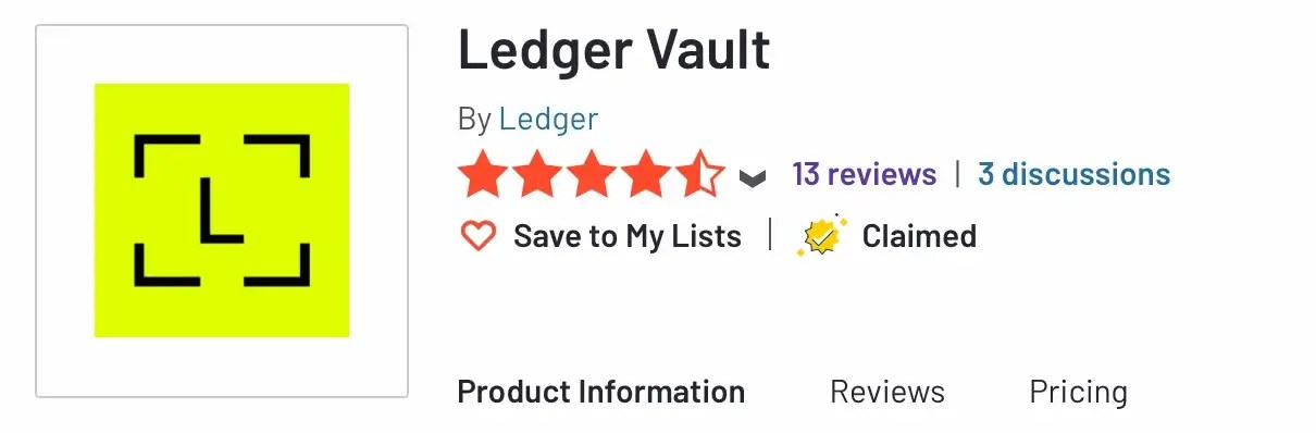 Ledger - Expert Reviews and Recommendations