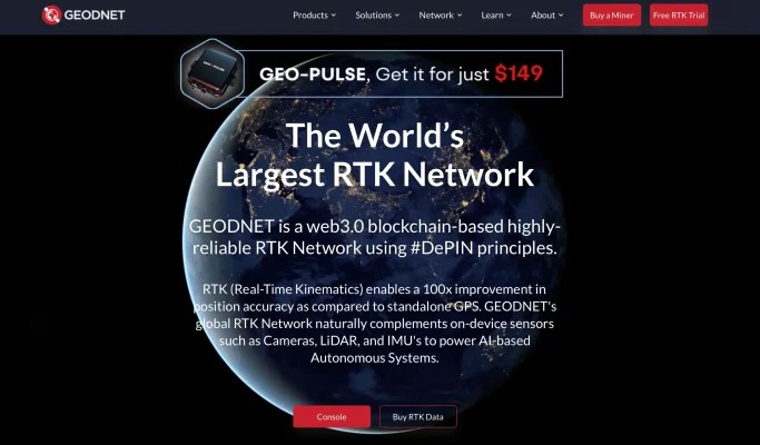 Geodnet DePIN Project