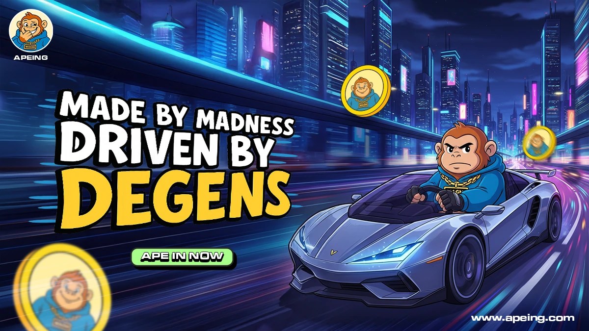 $APEING Whitelist Opens, BCH Gains, XLM Fades