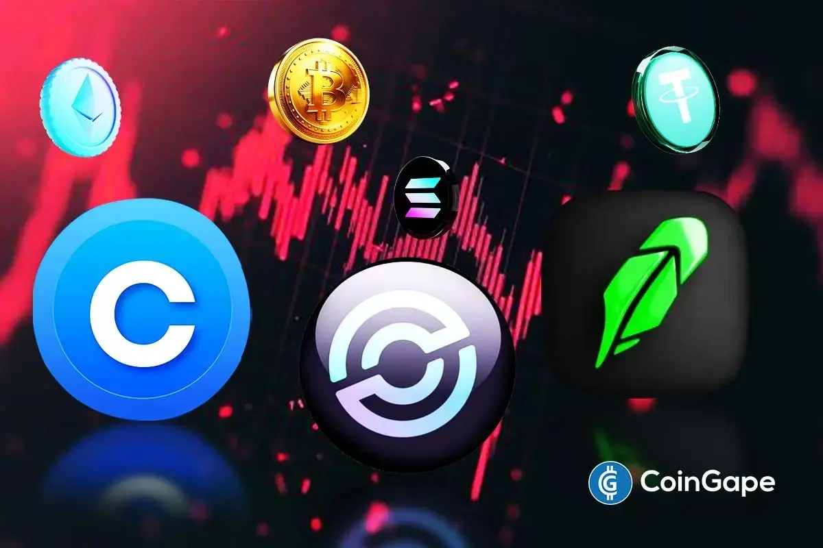 Why Are Crypto Stocks Dumping Today? Coinbase, Robinhood, Circle