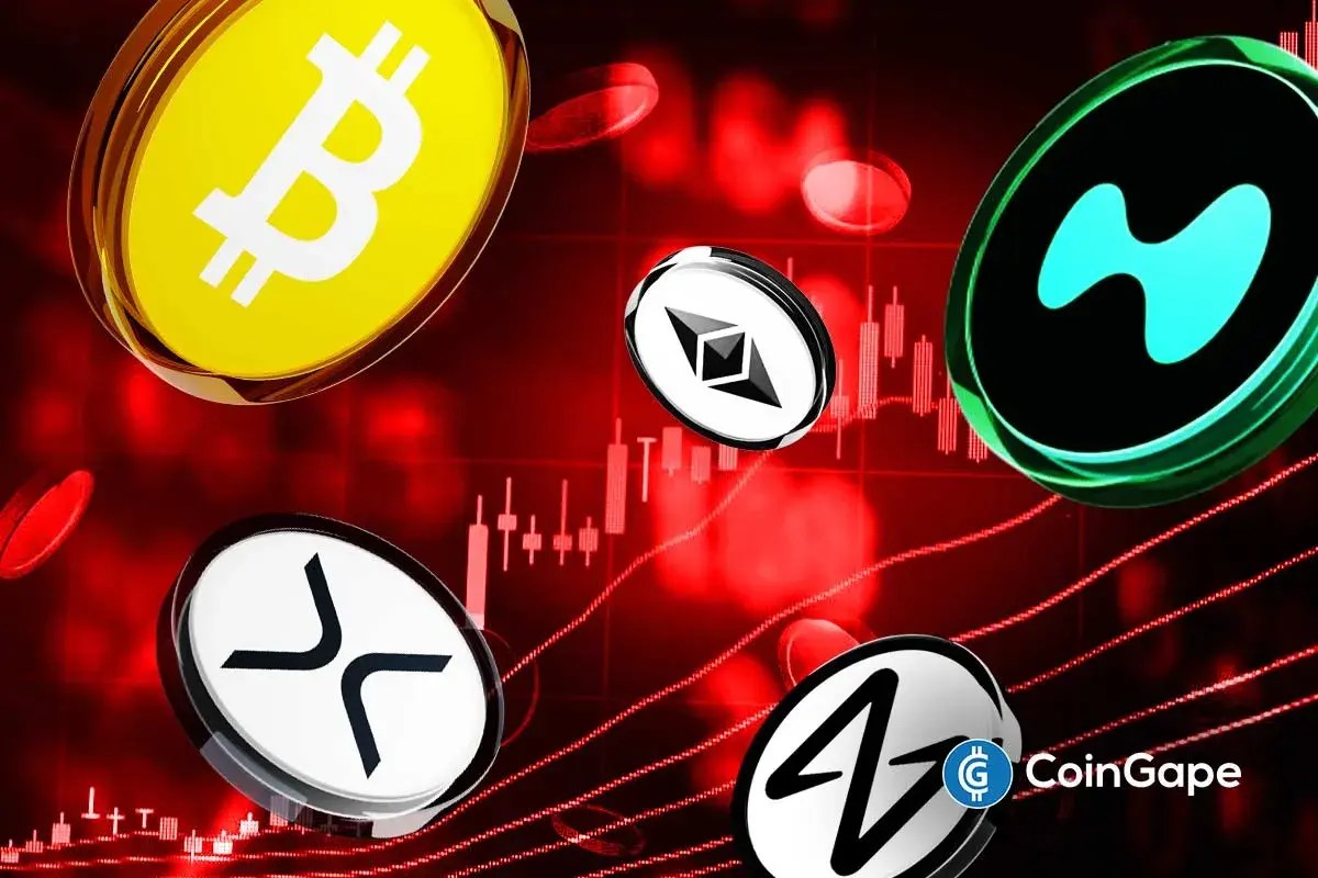 Crypto Market Today: BTC Hovers Below $77K, ETH Holds $2K Support, XRP and HYPE Slip as NEAR Surges 10%