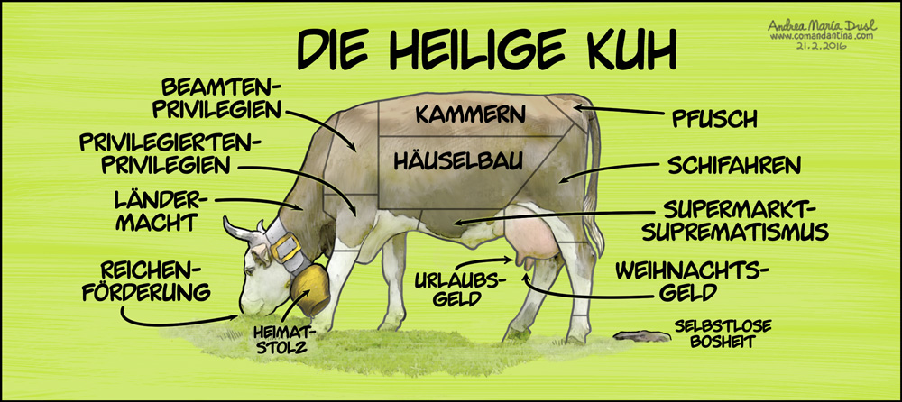 Die Heilige Kuh Andrea Maria Dusl Das Bureau