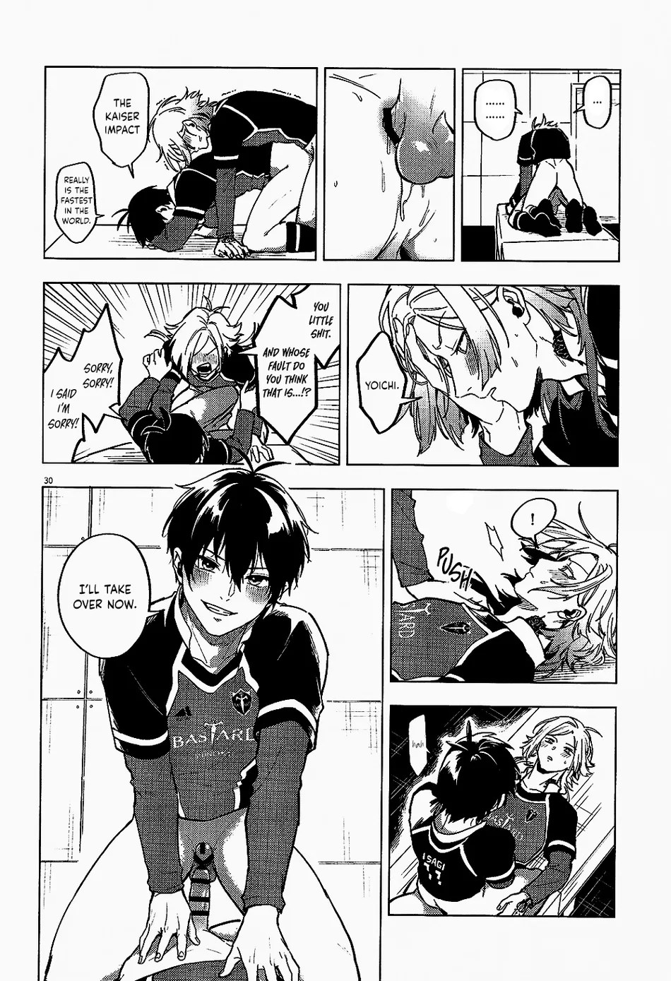 Blue Lock's hottest pair - Kaiser x Isagi action