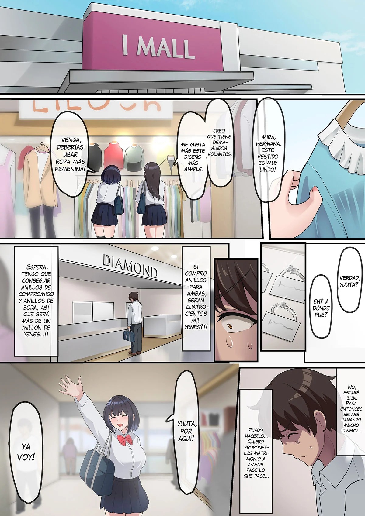 Cuando el papa de mi novio llega a casa - Darunekohanten | Comics porno Comics porno el padre de mi esposo