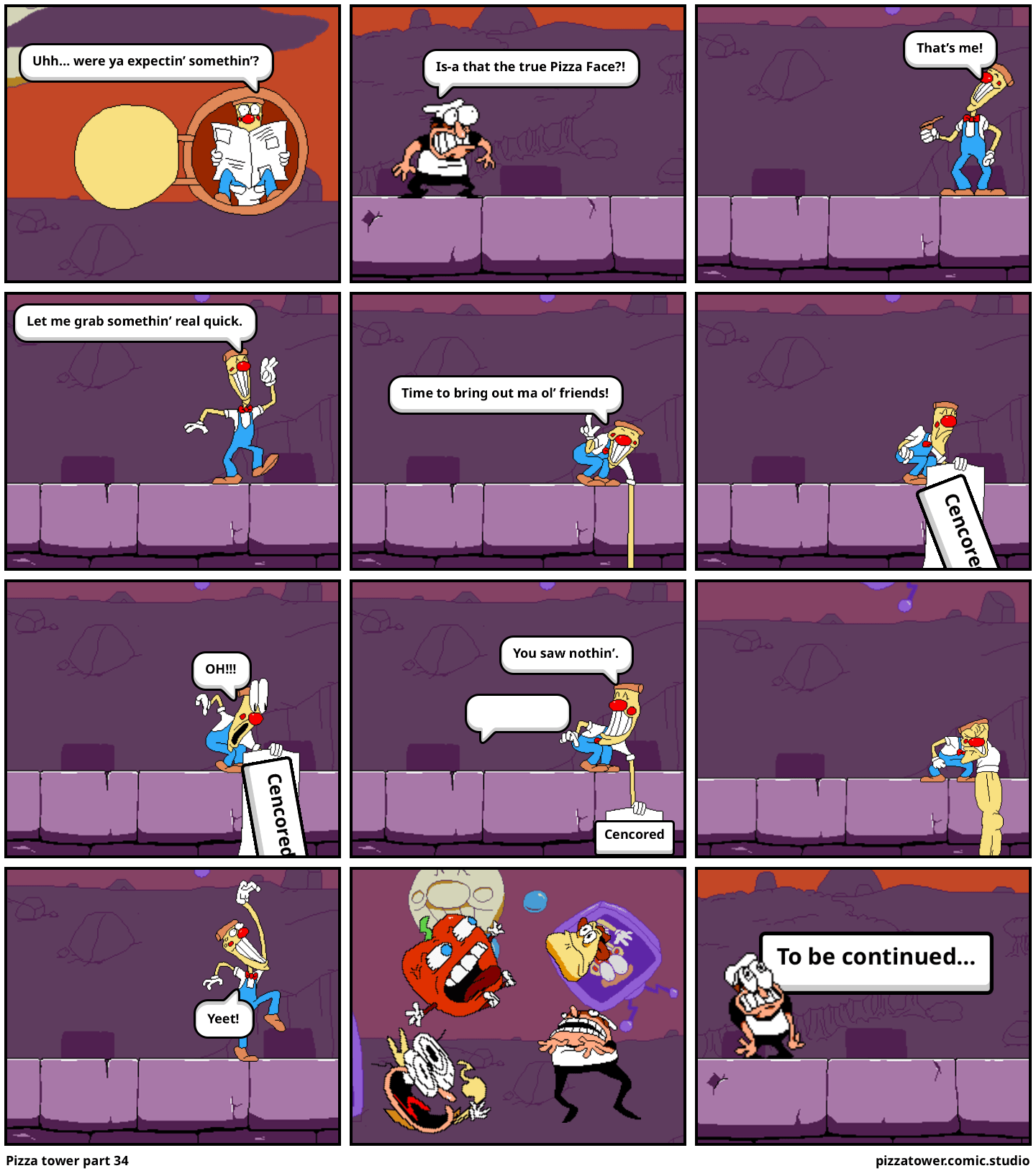 Pizza tower part 34 - Comic Studio Pizza tower r34