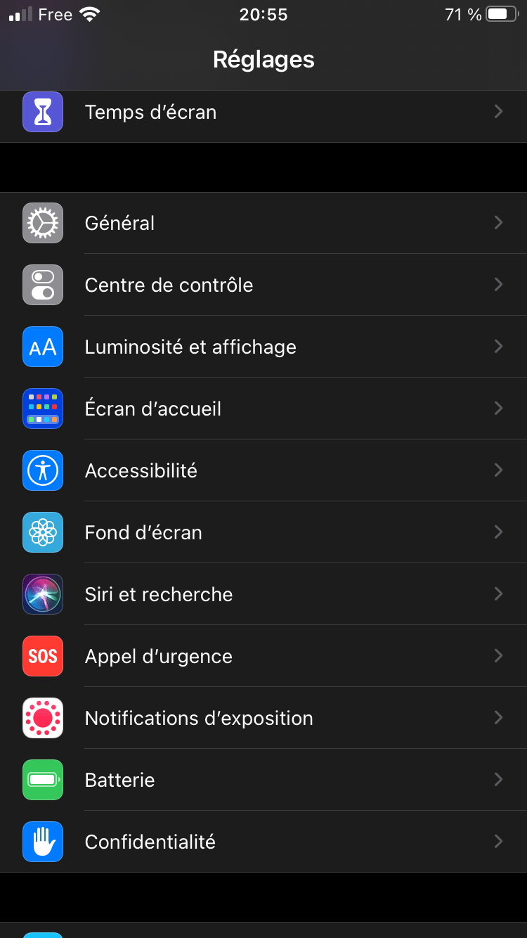 Je ne trouve pas Touch ID et code dans R… - Communauté Apple