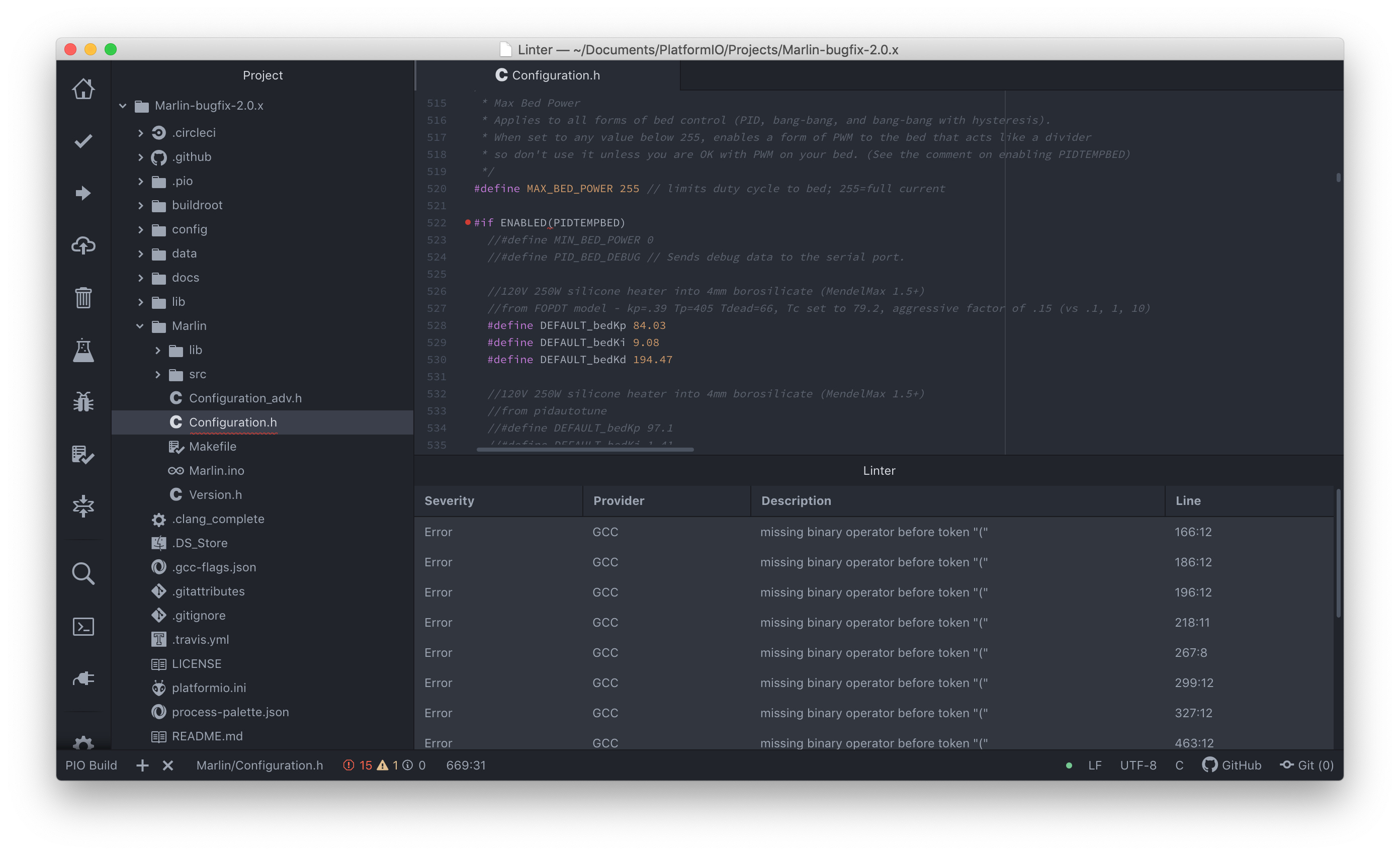 Linter Errors In Atom Platformio Ide Platformio Community