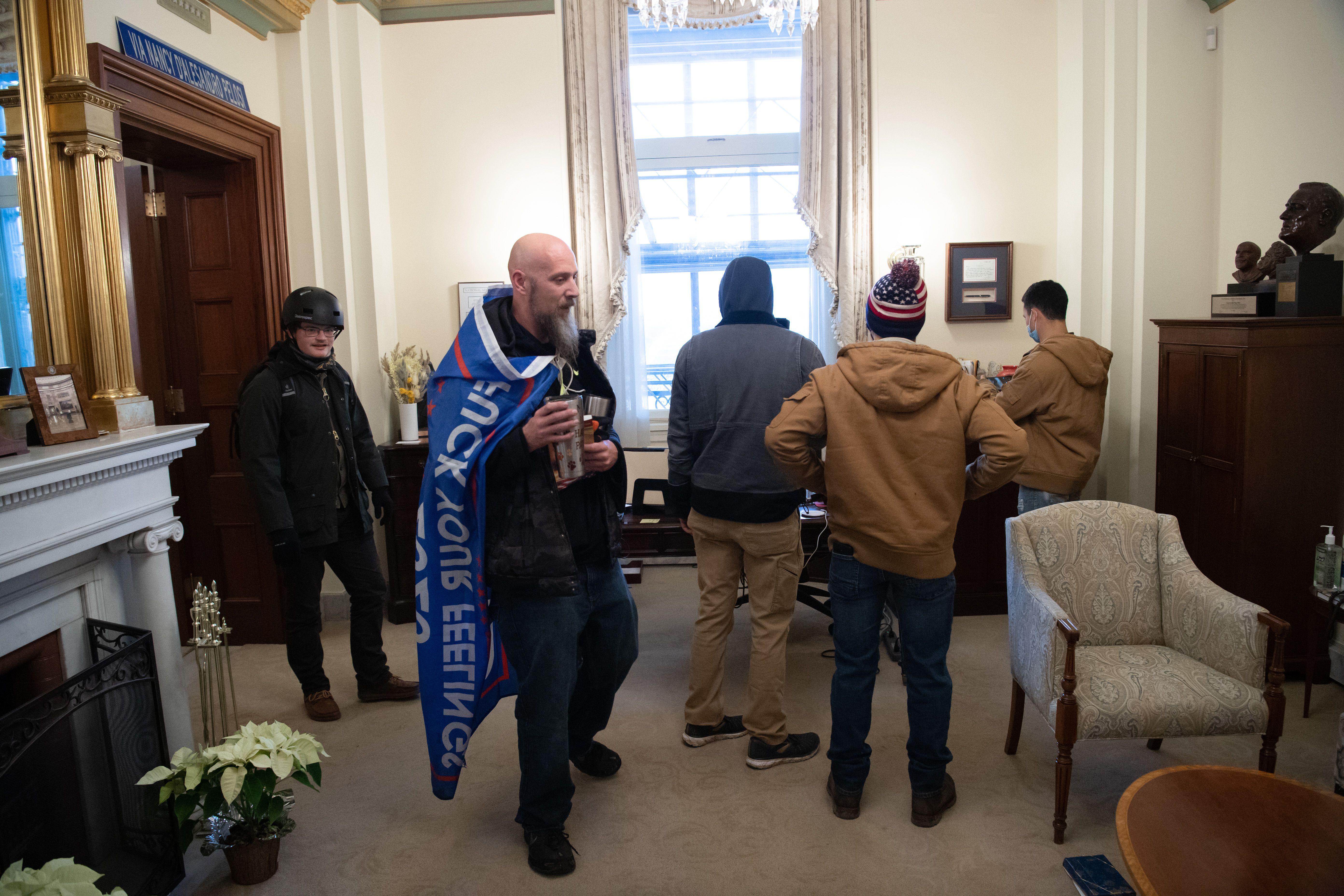Capitol rioters called Pelosi’s office looking for stuff they left behind on Jan. 6.