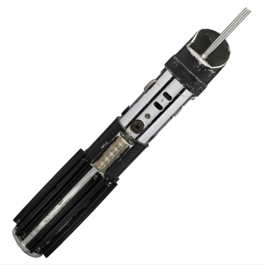 Darth Vader's Lightsaber Offered for Report .6 Million at Public sale
