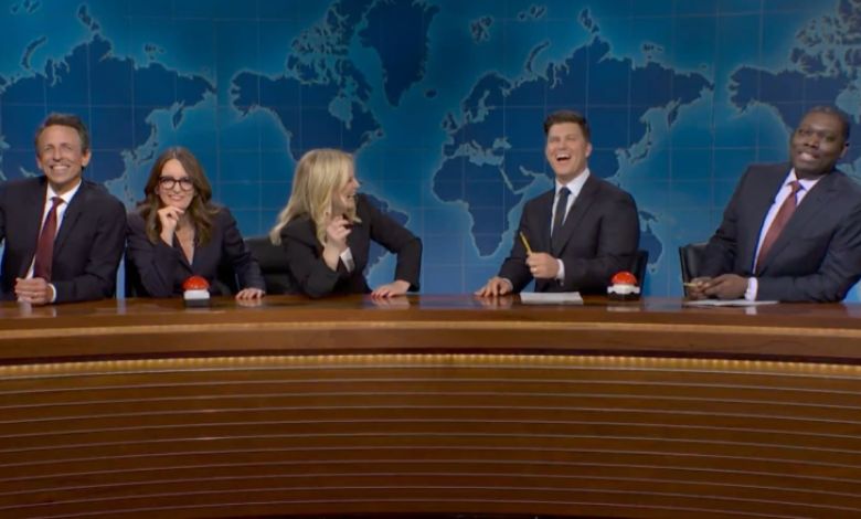 Amy Poehler, Tina Fey, dan Seth Meyers Kembali ke Update Akhir Pekan untuk “Joke Off” Amy Poehler, Tina Fey, dan Seth Meyers Kembali ke Update Akhir Pekan untuk “Joke Off”