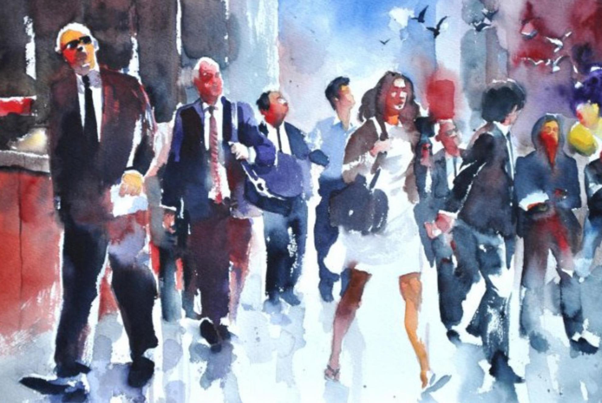 Сегодня самыми острыми являются мировые политический и экономический кризис... Famous people painting