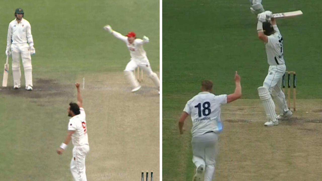 Sheffield Shield wrap, Tasmania last-ball runout to lose vs South Australia, New South Wales bowls out Western Australia in final minutes, video, highlights, news