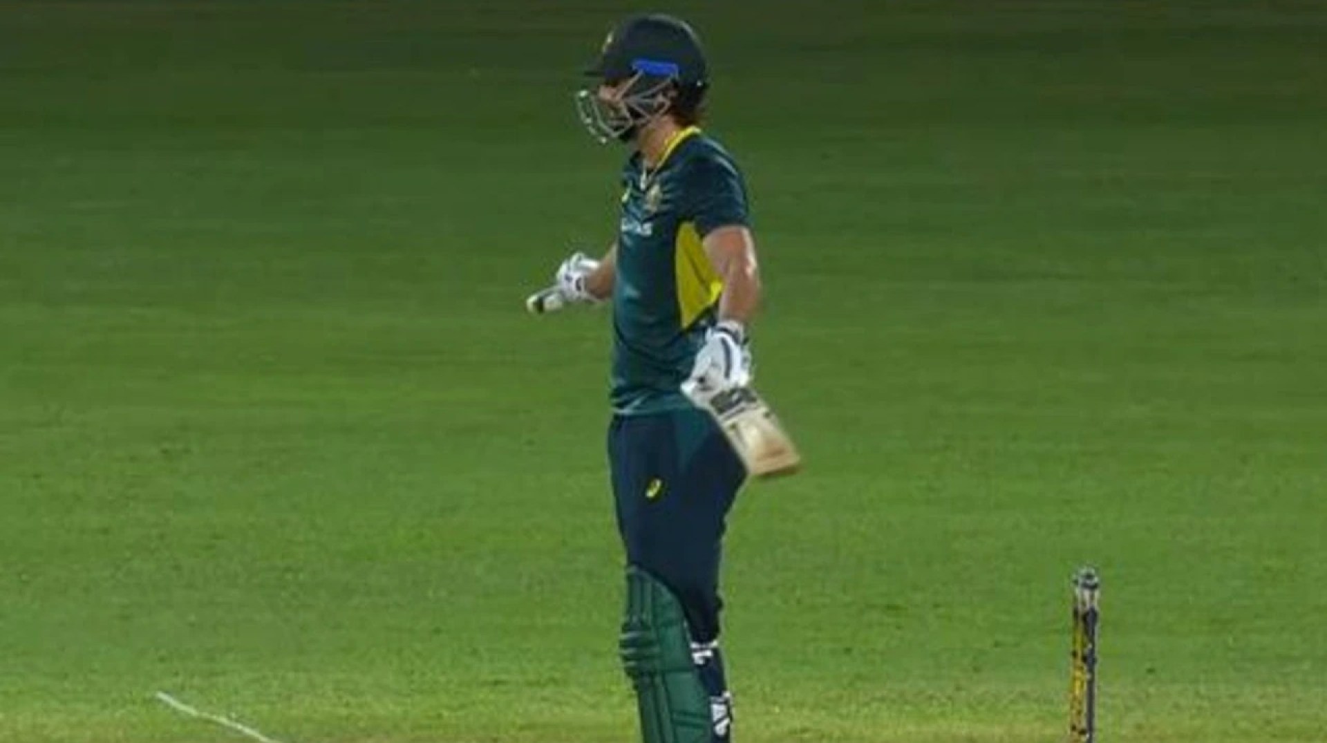 West Indies vs Australia T20s, Tim David fined for umpire dissent, video, highlights