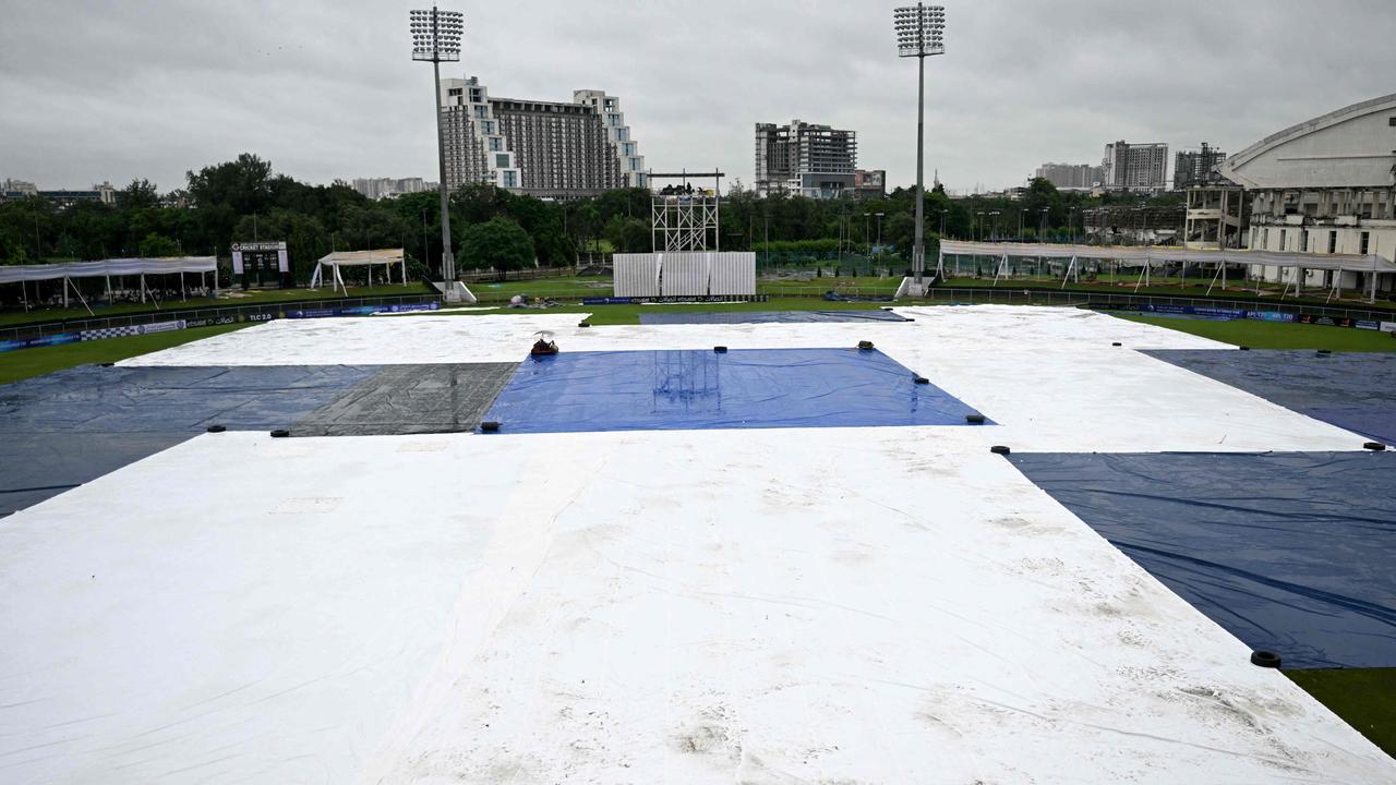 Afghanistan vs New Zealand Test abandoned without ball being bowled, day five weather, video
