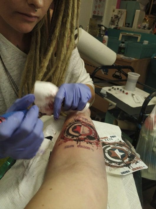 Ink Spot: The Falcon And The Winter Soldier Deepens Lily K's Connection To A Beloved Tattoo - Couch Soup 706_x_529_jpg