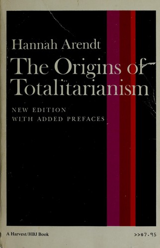 The origins of totalitarianism (1994 edition) | Open Library