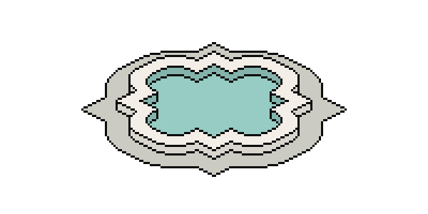 нарисовать парковую зону