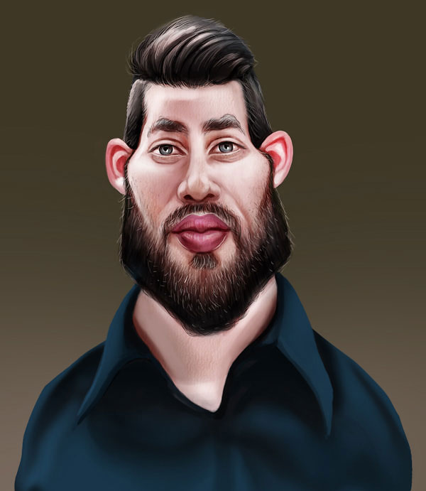 как нарисовать карикатуру человека