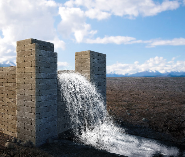 как рисовать брызги воды