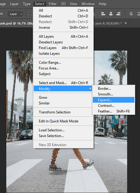 как рисуют замыленный фон фотошоп