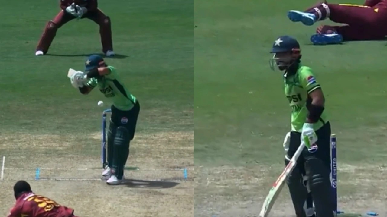 Watch- Umpire mocks Mohammad Rizwan after golden duck in 3rd ODI Watch- Umpire mocks Mohammad Rizwan after golden duck in 3rd ODI