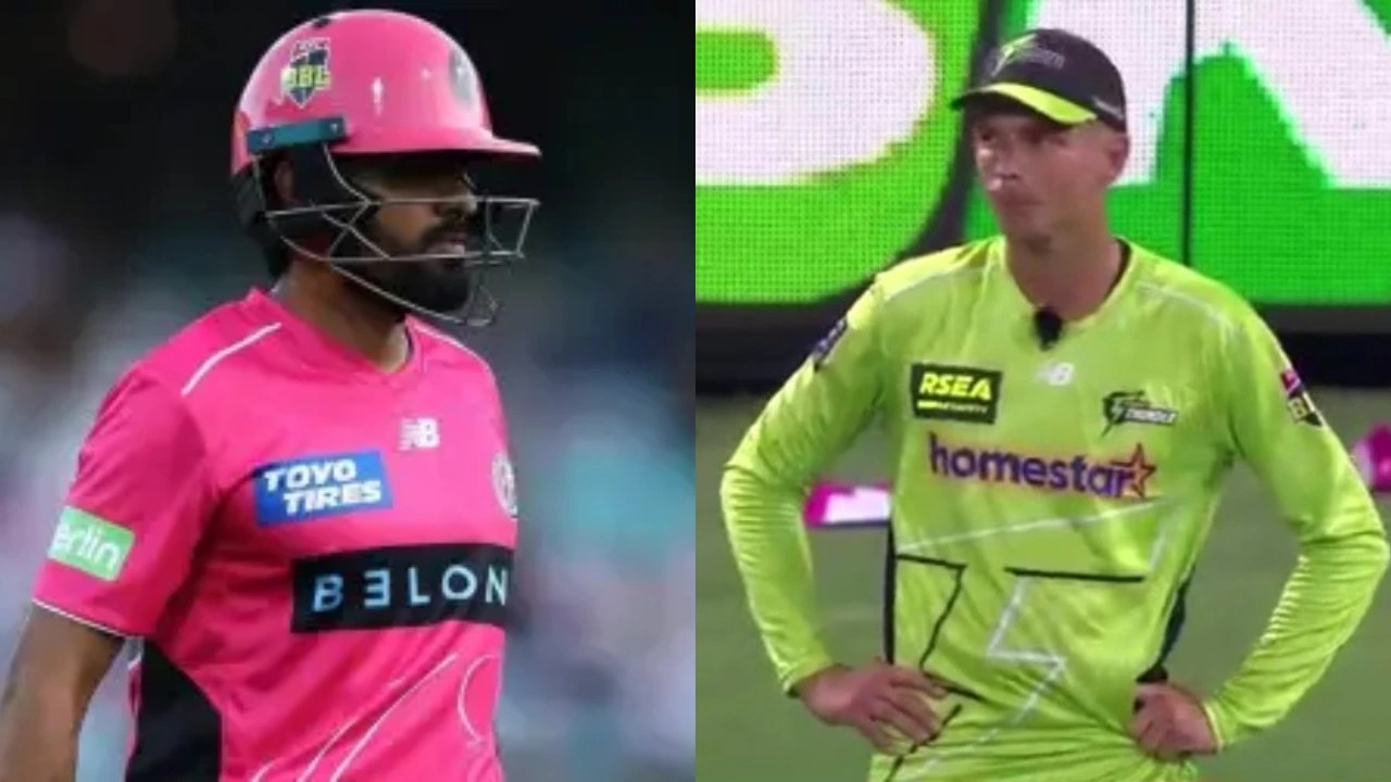 Let him eat balls: Chris Green labels Babar Azam a T20 liability during Live BBL match in peak humiliation Let him eat balls: Chris Green labels Babar Azam a T20 liability during Live BBL match in peak humiliation
