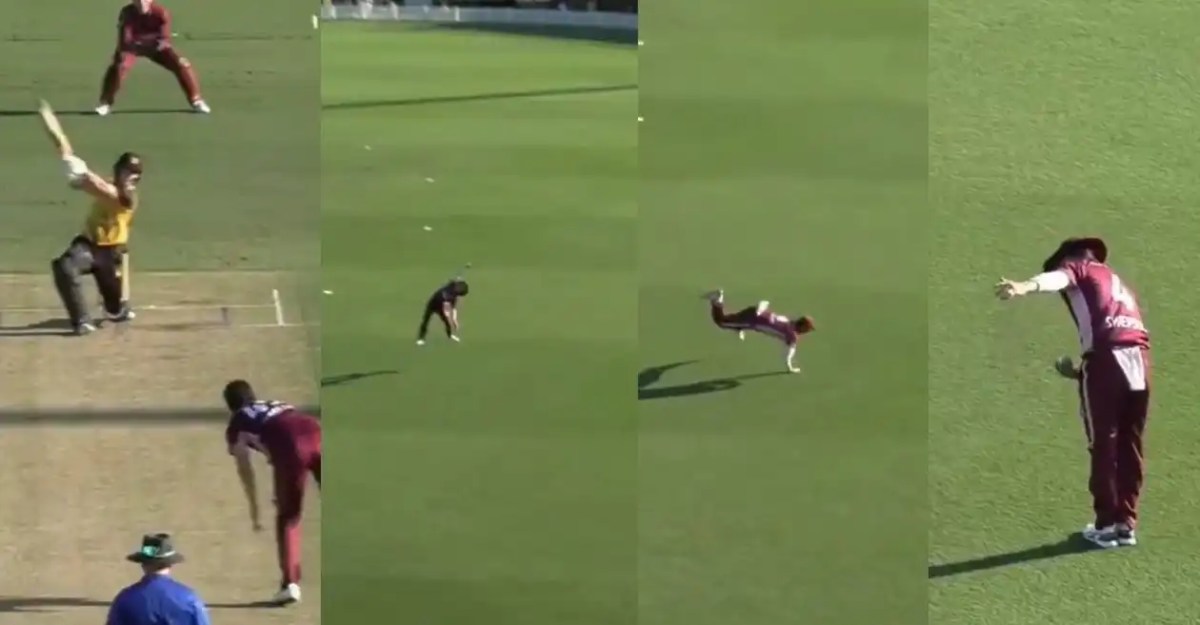 WATCH: Mitchell Swepson plucks a one-handed blinder to dismiss Joel Curtis in Australia One Day Cup 2025-26 WATCH: Mitchell Swepson plucks a one-handed blinder to dismiss Joel Curtis in Australia One Day Cup 2025-26
