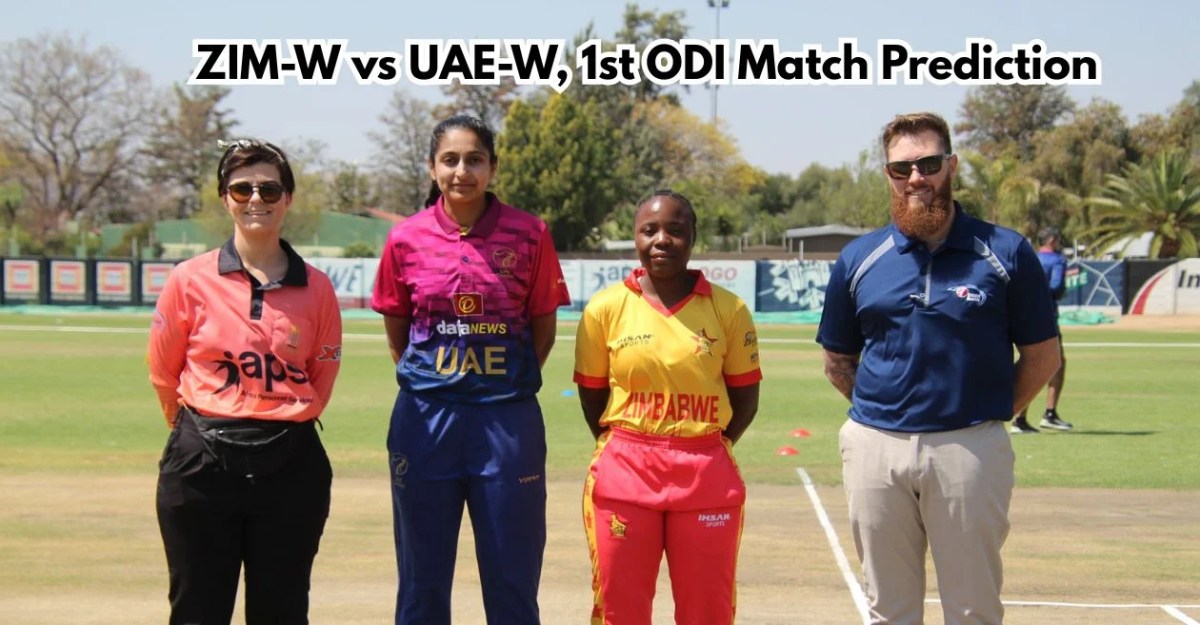 ZIM-W vs UAE-W, 1st ODI Match Prediction: Who will win today’s game between Zimbabwe and United Arab Emirates ZIM-W vs UAE-W, 1st ODI Match Prediction: Who will win today’s game between Zimbabwe and United Arab Emirates