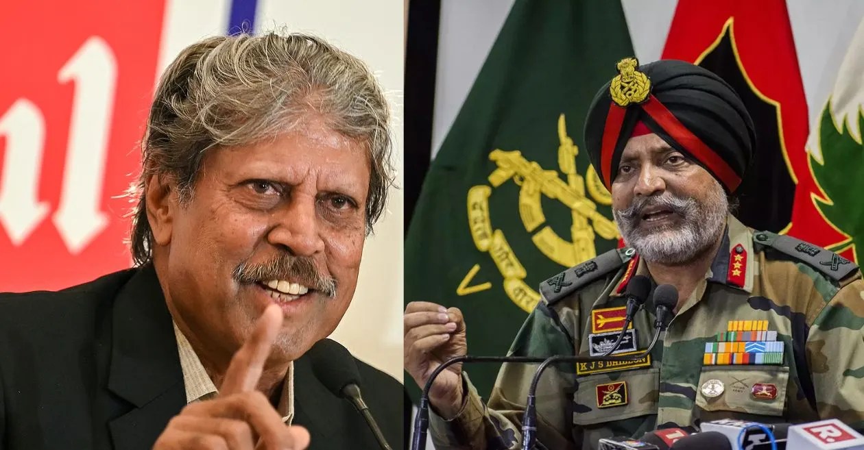 “Let’s keep them where they belong…”: Former general rejects Kapil Dev’s appeal on Pakistan ties “Let’s keep them where they belong…”: Former general rejects Kapil Dev’s appeal on Pakistan ties