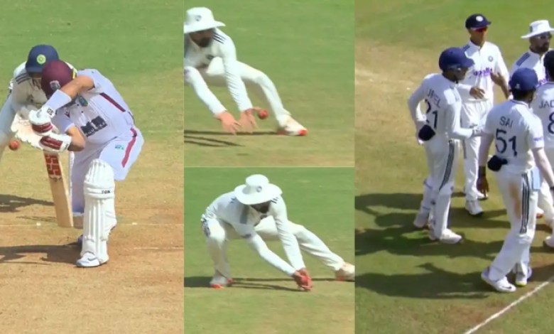 Watch: KL Rahul Pluck a close to line Brandon King on day 3 of Ind vs W. Watch: KL Rahul Pluck a close to line Brandon King on day 3 of Ind vs W.
