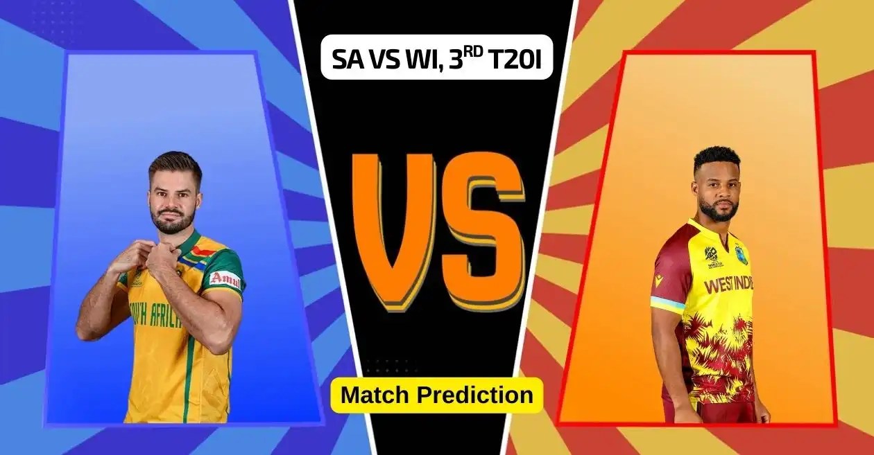 SA vs WI 2026, 3rd T20I Match Prediction: Who will win today’s game between South Africa and West Indies? SA vs WI 2026, 3rd T20I Match Prediction: Who will win today’s game between South Africa and West Indies?