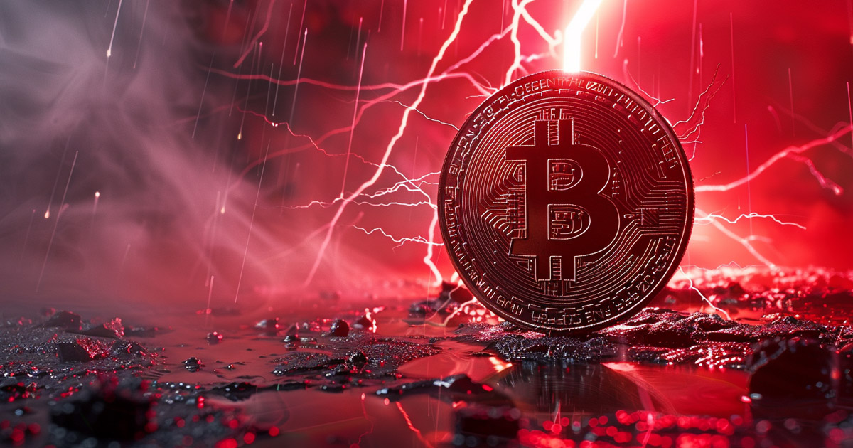 Bitcoin flash crashes to ,200 causing over 5 million in liquidations