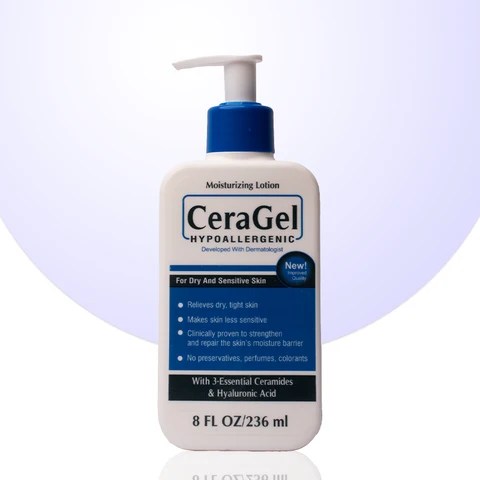 CeraGel moisturising lotion 236ml